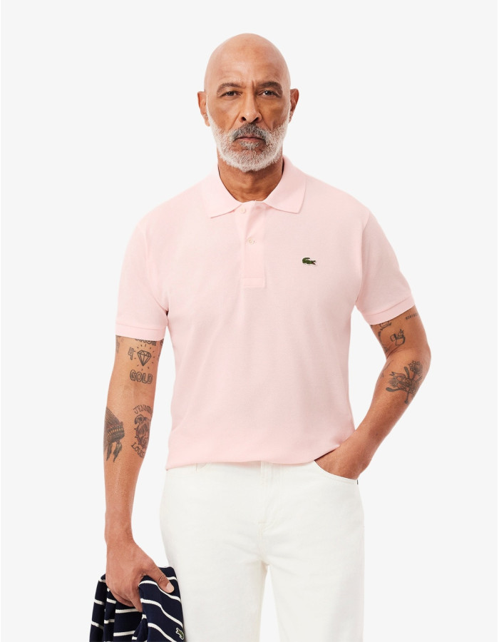 POLO LACOSTE BÁSICO ROSA FLAMANT