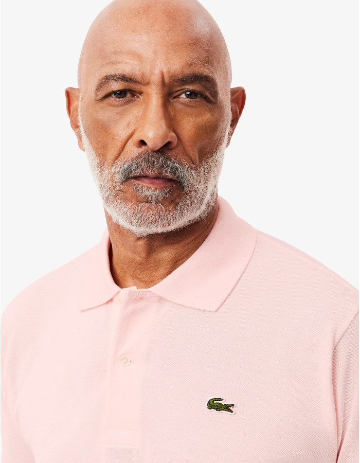 POLO LACOSTE BÁSICO ROSA FLAMANT