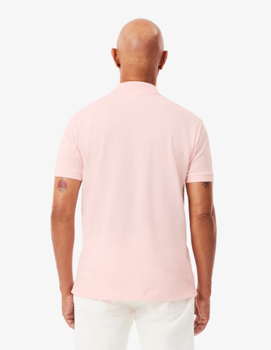 Polo Lacoste L1212 Básico Rosa Flamant | Manzanos Moda