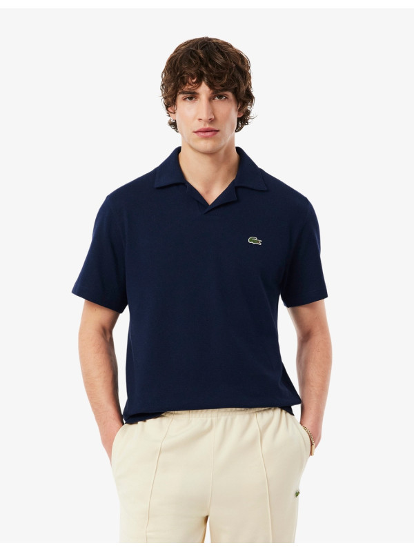Polo Lacoste Maille Azul Marino Hombre | Manzanos Moda
