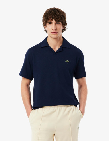 Polo Lacoste Maille Azul Marino Hombre | Manzanos Moda