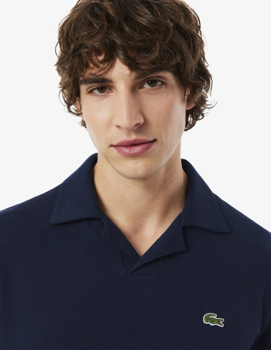 Polo Lacoste Maille Azul Marino Hombre | Manzanos Moda