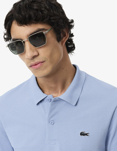 Polo Lacoste Corte Regular Algodón Azul | Manzanos Moda