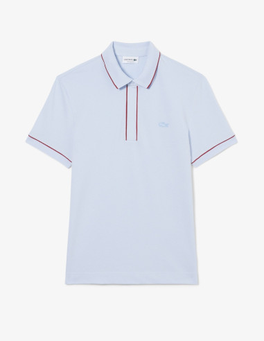 Polo Lacoste Cinta Azul Claro Hombre PH8184 | Manzanos Moda