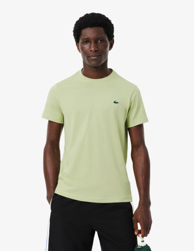 Camiseta Lacoste Básica Verde Hombre TH0003 | Manzanos Moda
