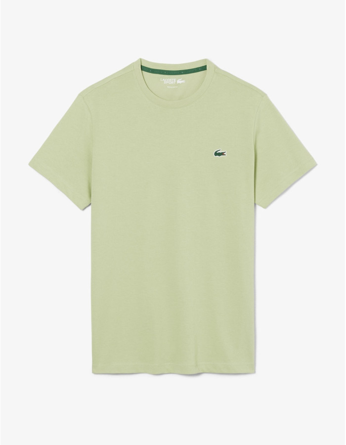 CAMISETA LACOSTE BÁSICA VERDE MACHE