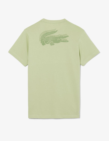 Camiseta Lacoste Básica Verde Hombre TH0003 | Manzanos Moda