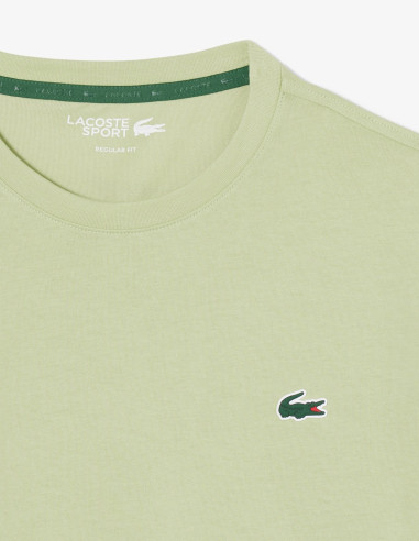 Camiseta Lacoste Básica Verde Hombre TH0003 | Manzanos Moda