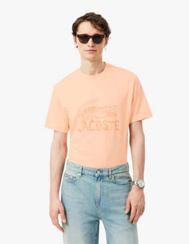 Camiseta Lacoste Crewneck Angie Hombre | Manzanos Moda