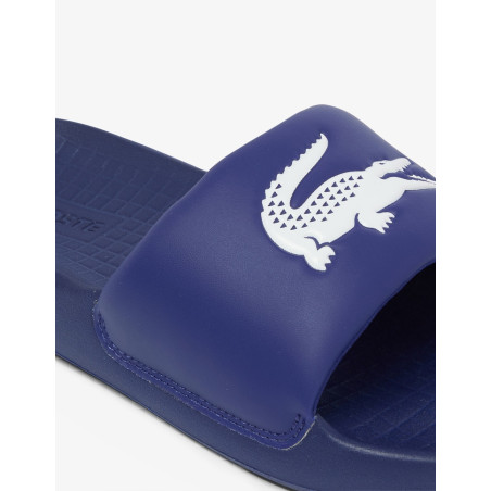 LACOSTE SERVE SLIDE 1.0 NVY WHT