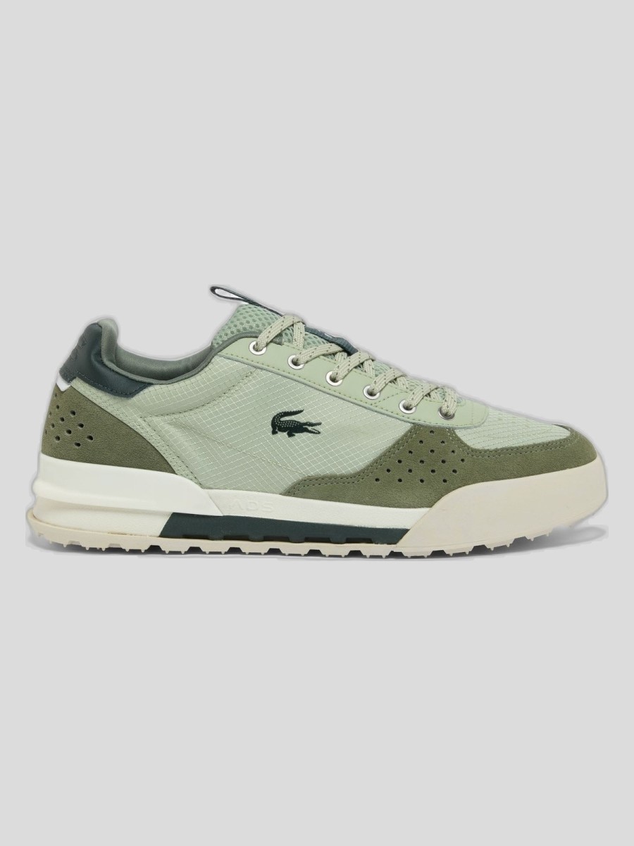 Lacoste Zapatillas Slam Break de hombre en piel y ante