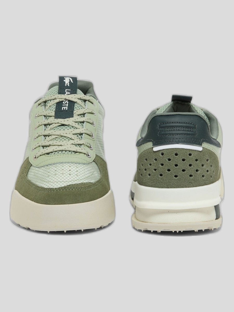 Lacoste Zapatillas Slam Break de hombre en piel y ante