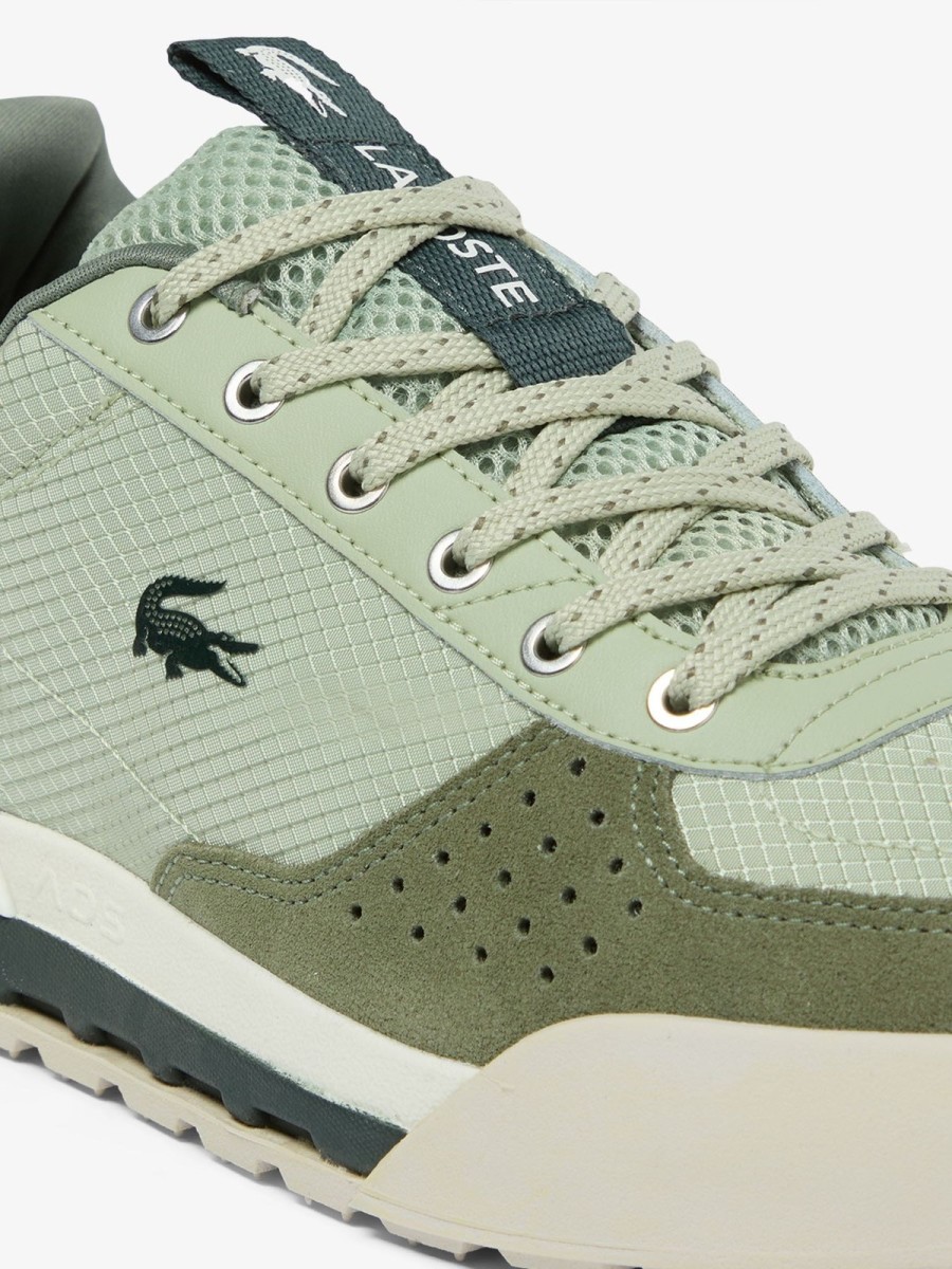 Lacoste Zapatillas Slam Break de hombre en piel y ante