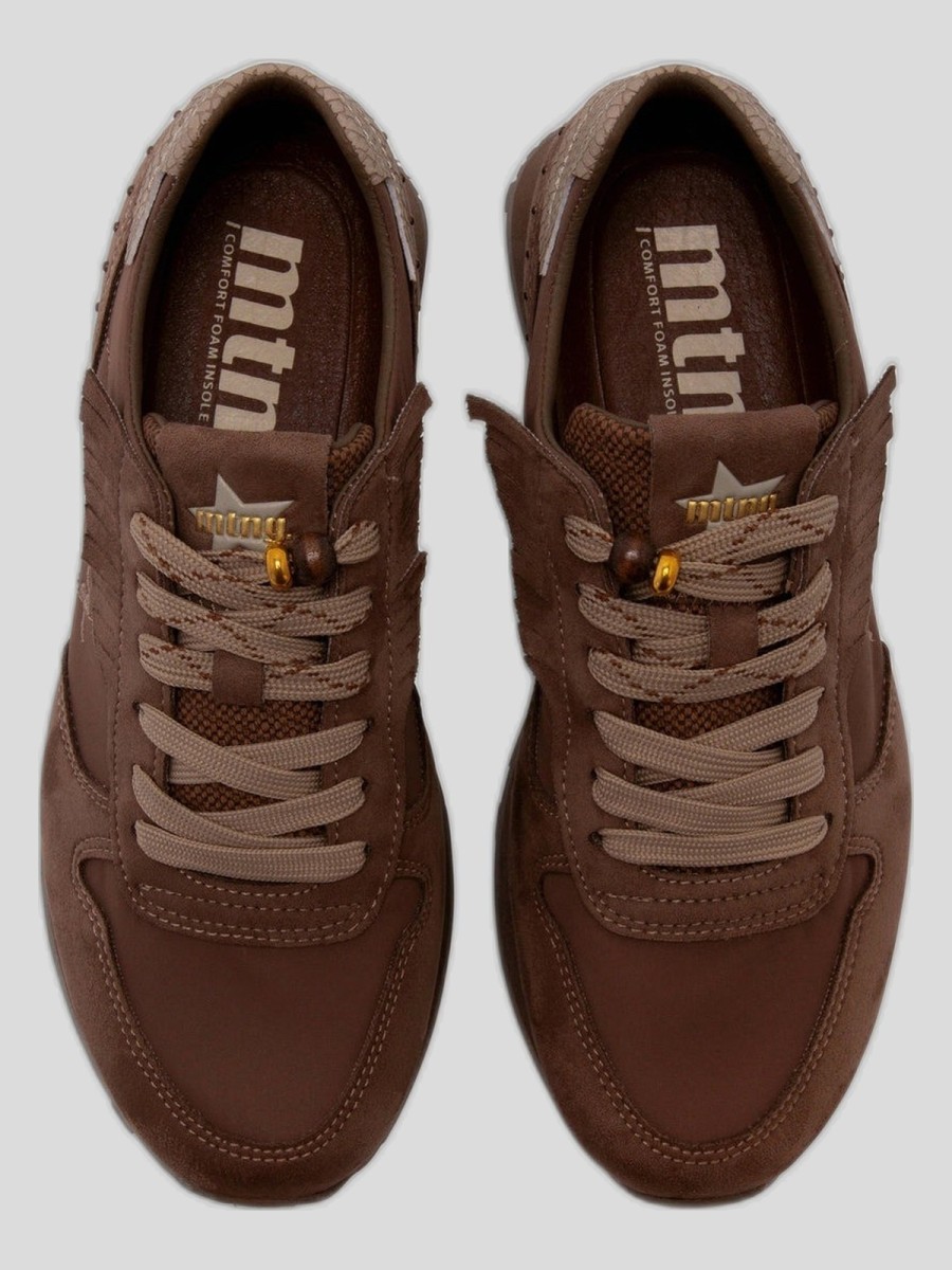Zapatillas MTNG Kaia Dubly Taupe | Calzado Vegano
