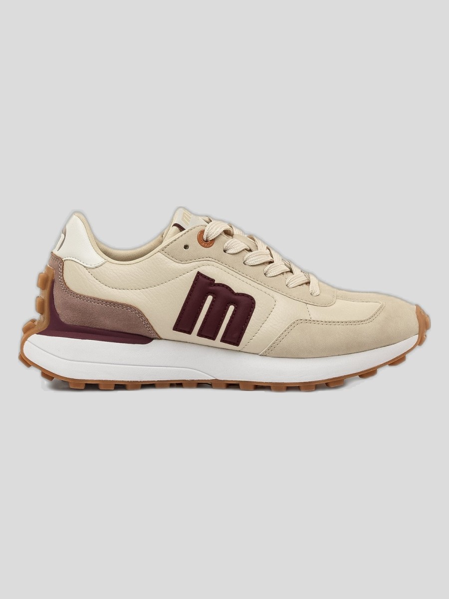 Zapatillas MTNG Zinc Mujer Crema Veganas