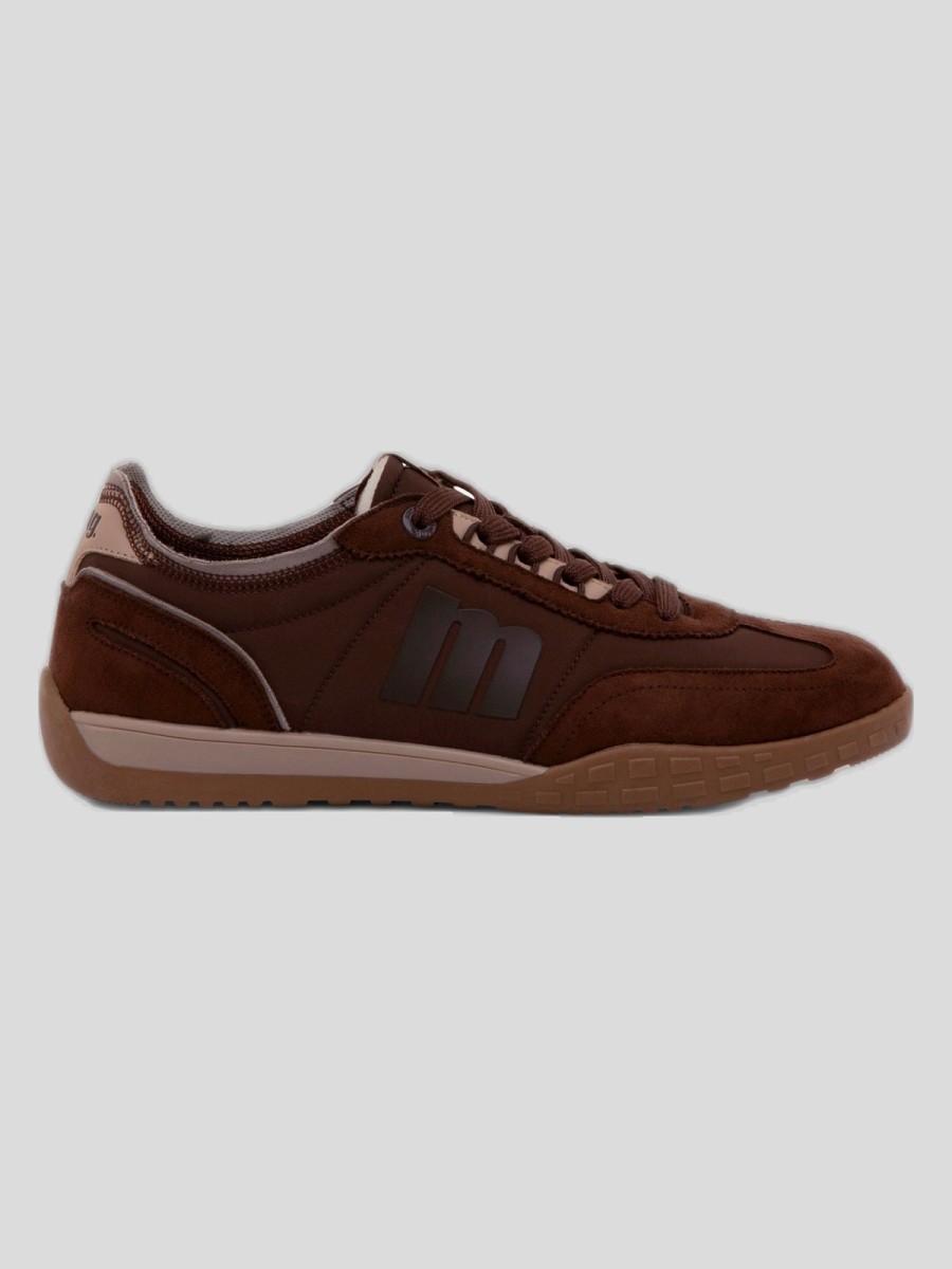 Zapatillas MTNG Basilea Hombre Marrón Moka