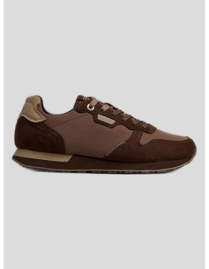 Zapatillas MTNG Hombre Marrón Veganas Comfort