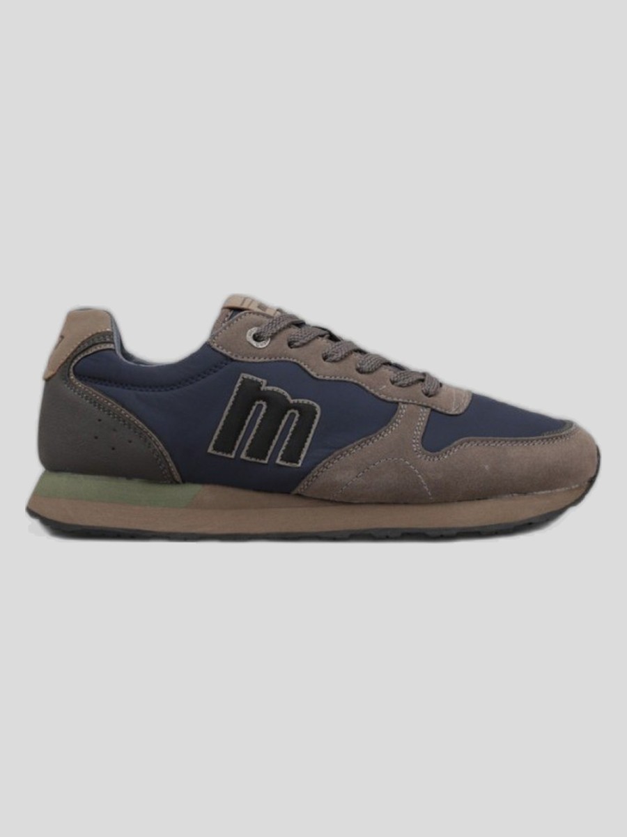 Zapatillas MTNG Retro Running Hombre Azul Marino