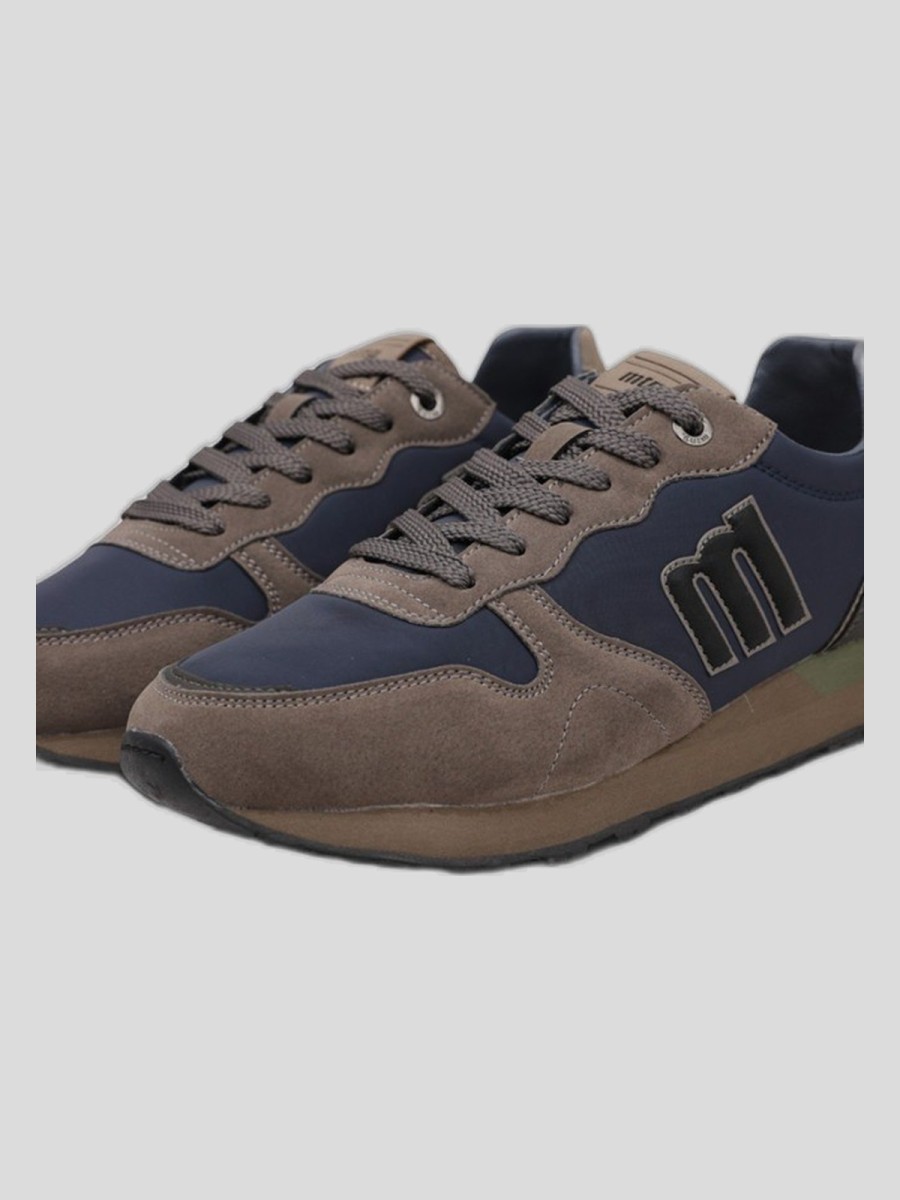Zapatillas MTNG Retro Running Hombre Azul Marino