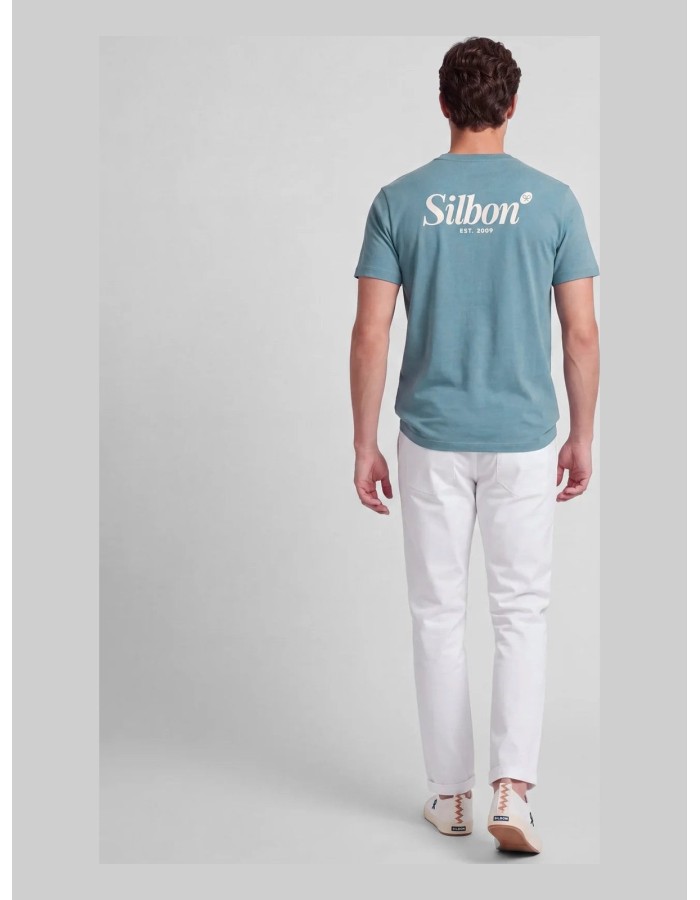 Camiseta Silbon Petroleo Pen Marker FW261040402312