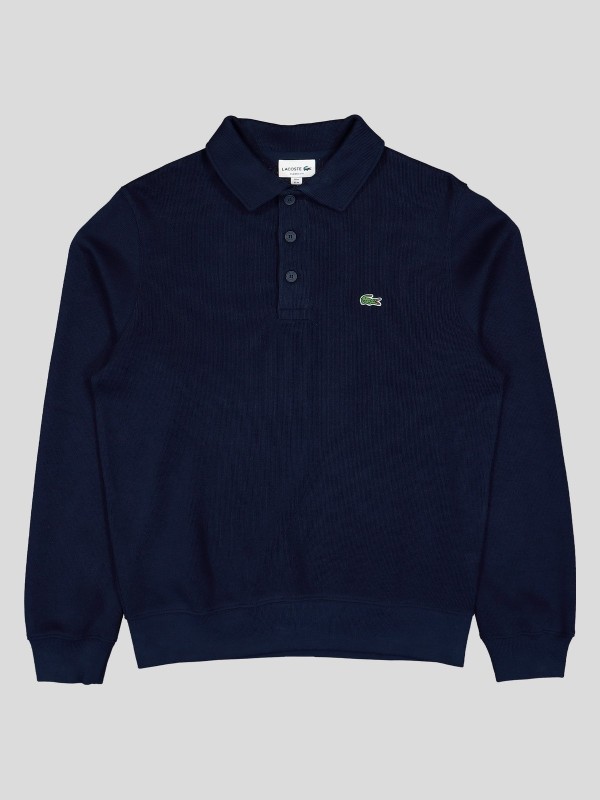 Sudadera polo Lacoste para hombre en 100% algodón