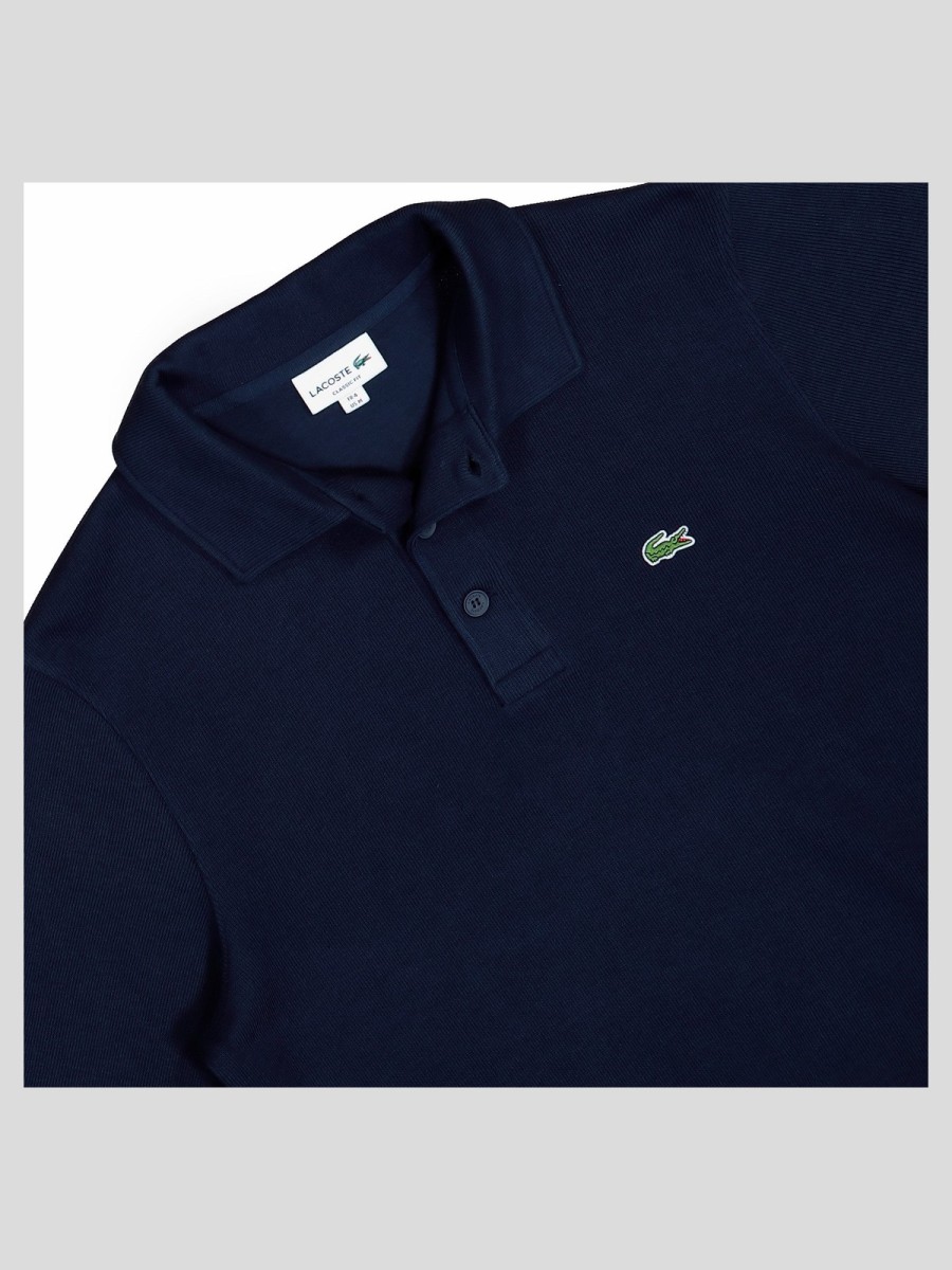 Sudadera polo Lacoste para hombre en 100% algodón