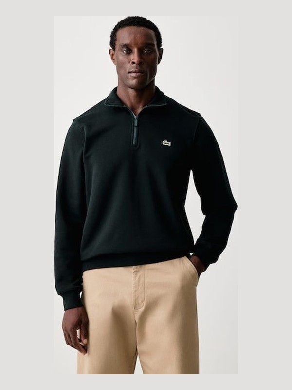 Sudadera Lacoste de Algodón con Cuello Alto
