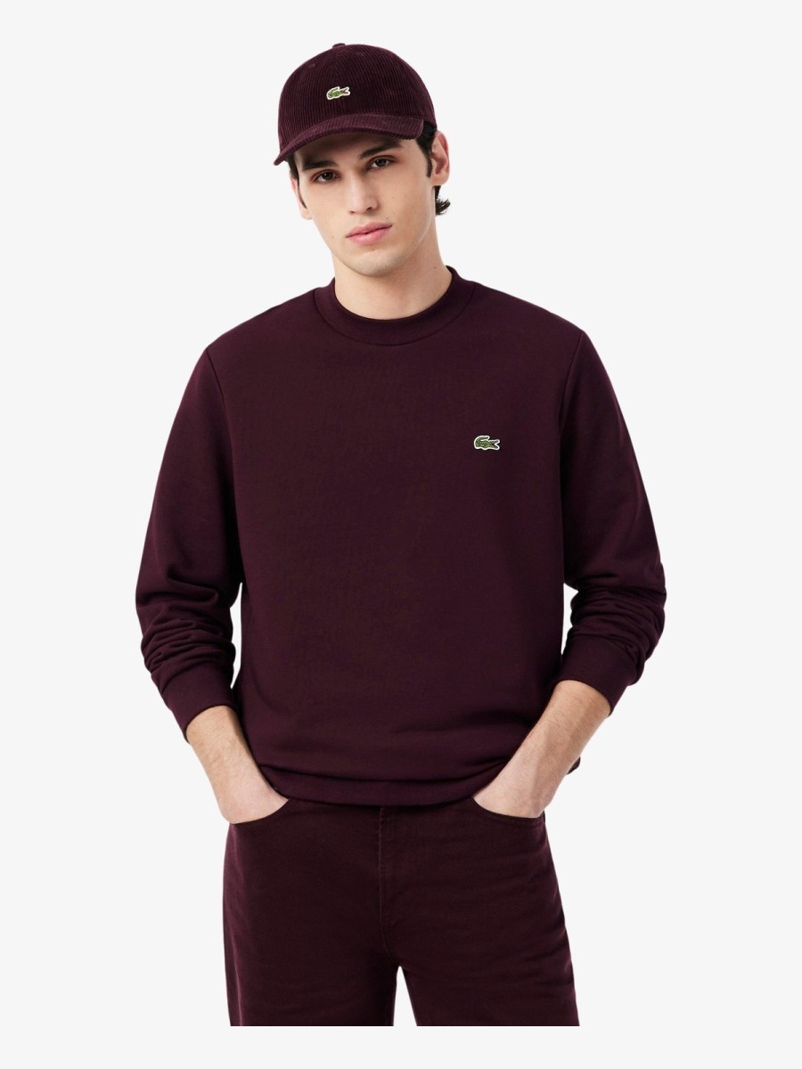 Sudadera Lacoste Classic en algodón con bordado