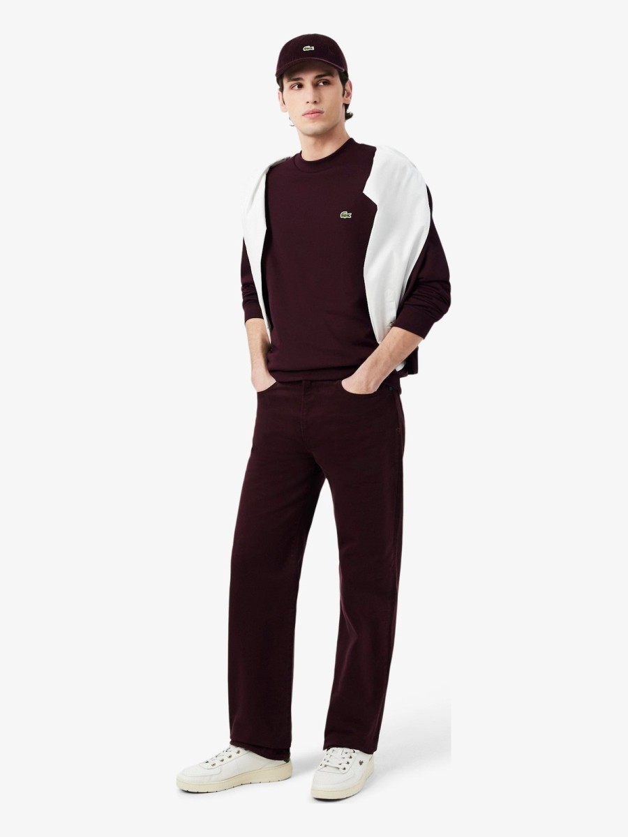 Sudadera Lacoste Classic en algodón con bordado