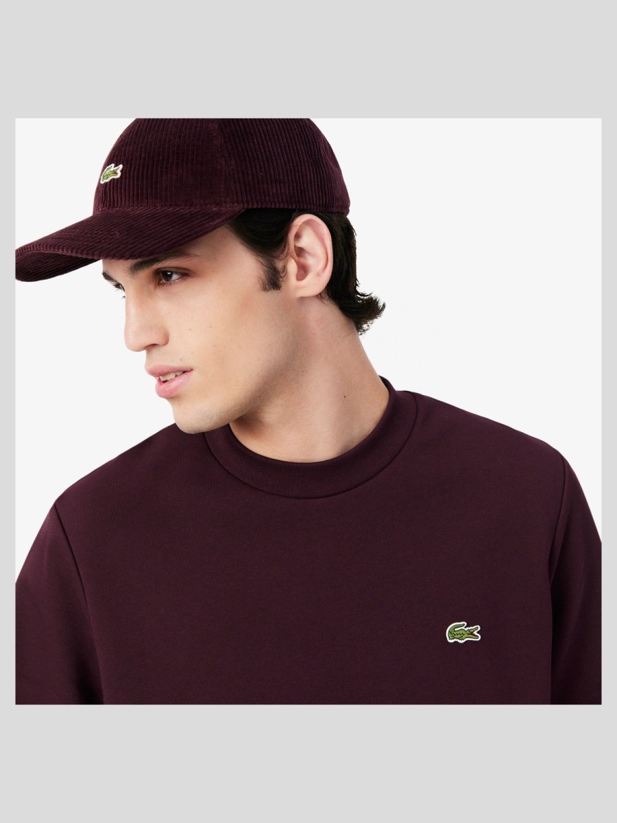 Sudadera Lacoste Classic en algodón con bordado
