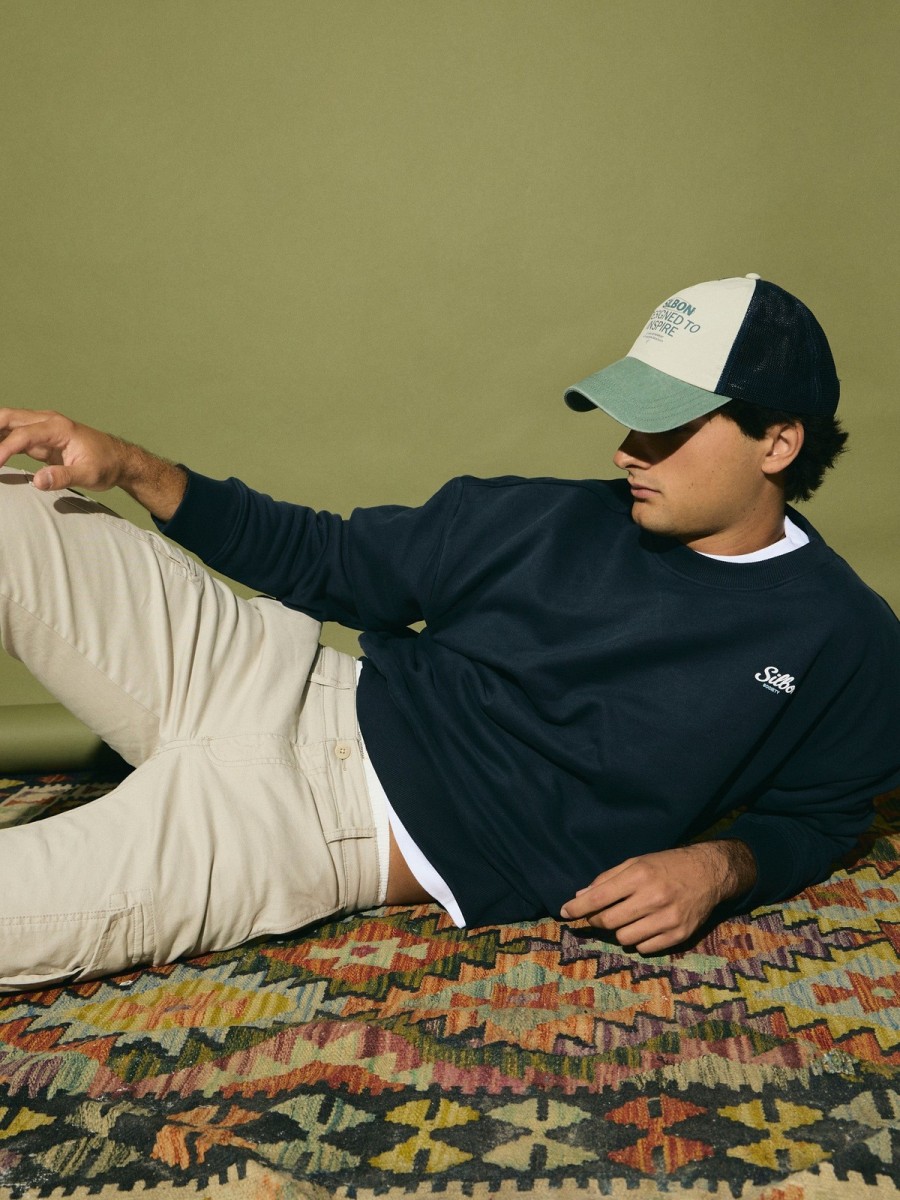Sudadera Silbon 100% algodón Silbon Society