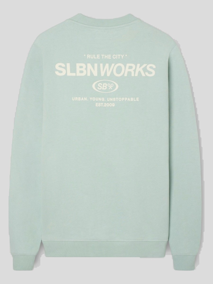 Sudadera Silbon Verde 100% Algodón SLBN Works