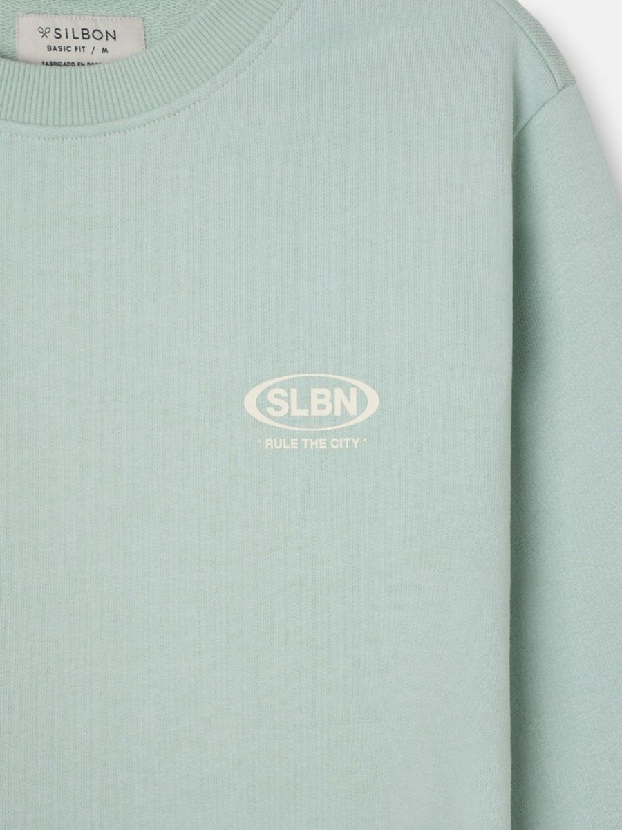 Sudadera Silbon Verde 100% Algodón SLBN Works