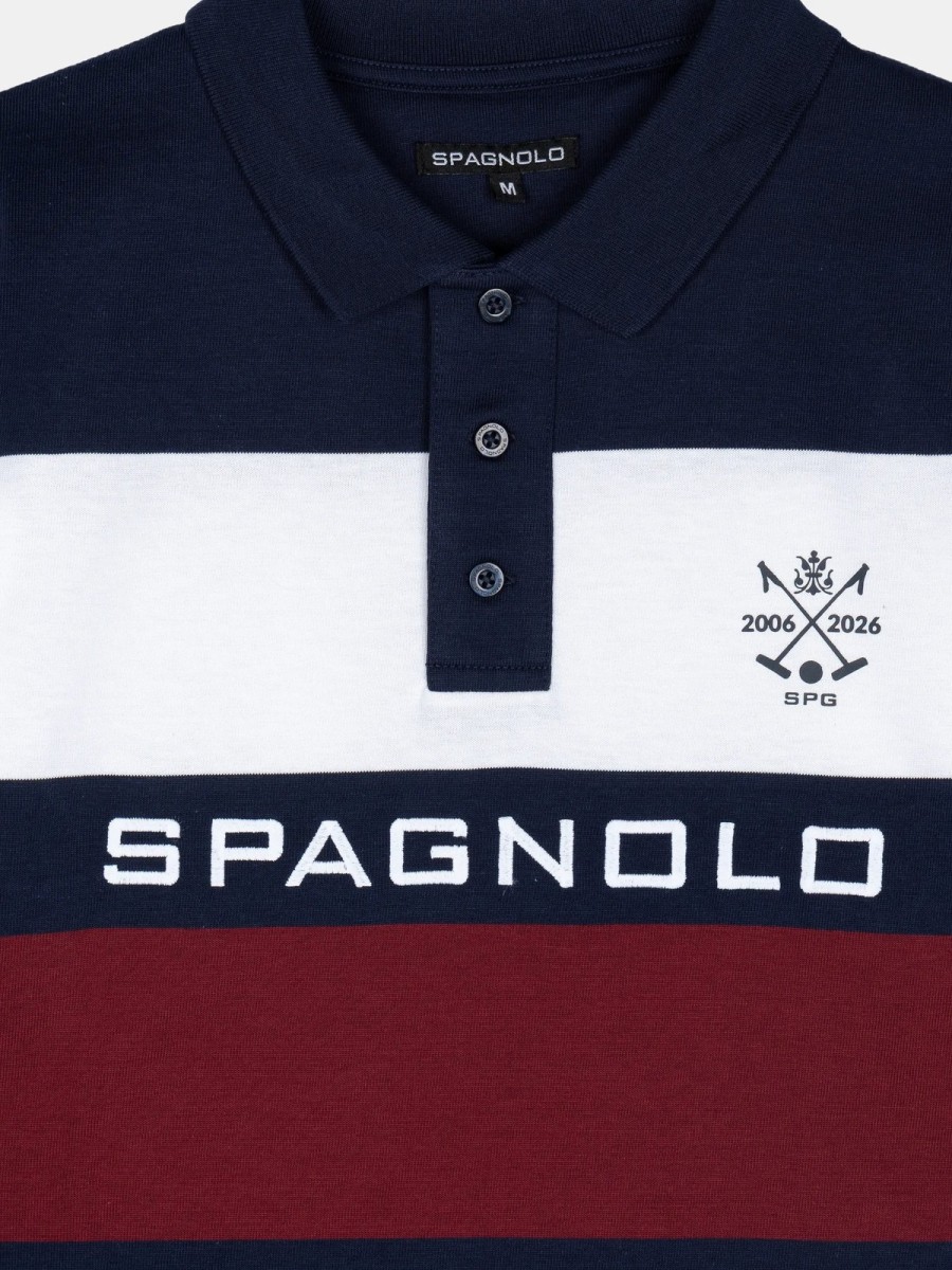Polo Spagnolo Hombre 100% Algodón 20 Aniversario