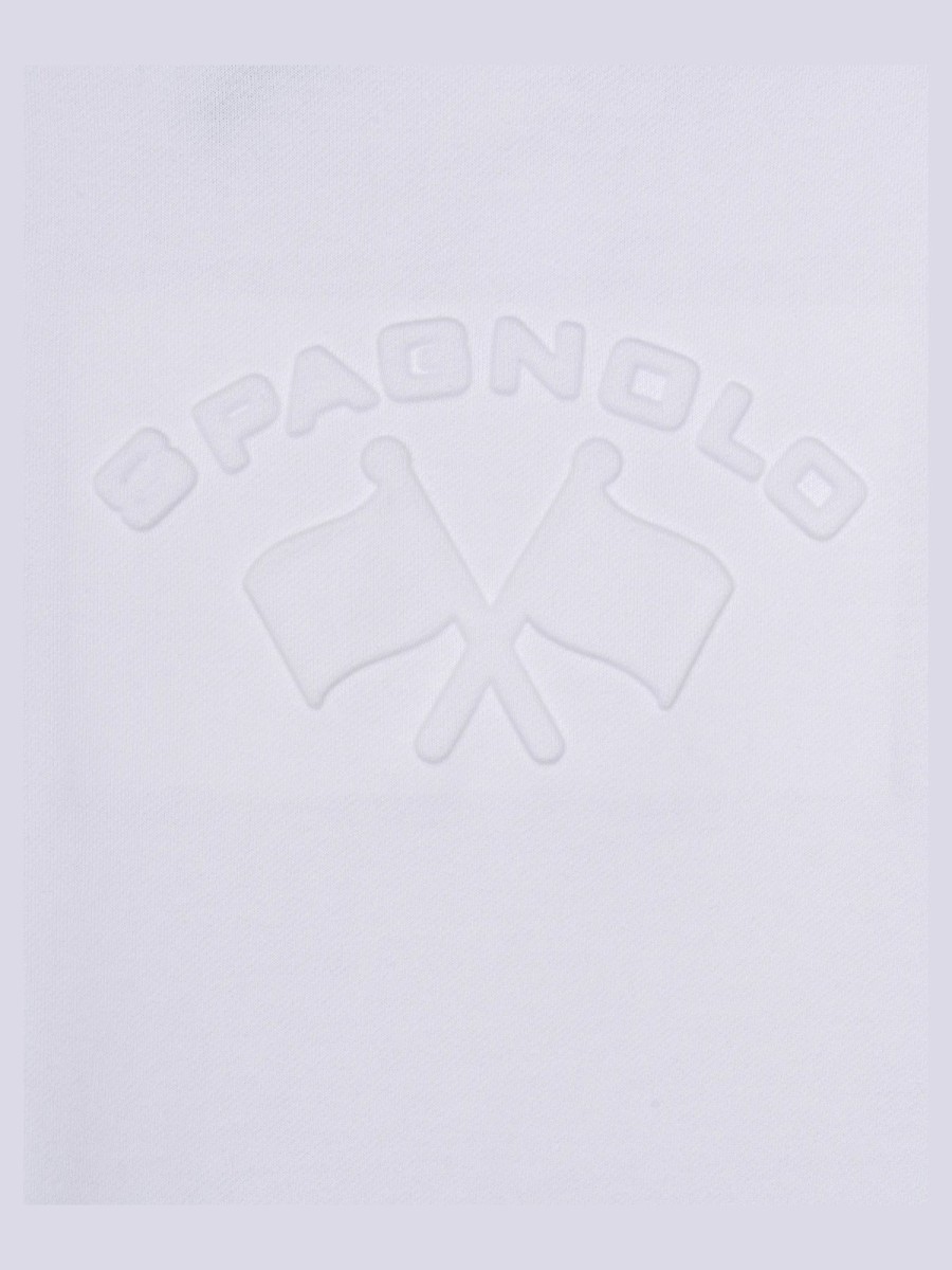 Sudadera Spagnolo de Hombre con Capucha Blanca